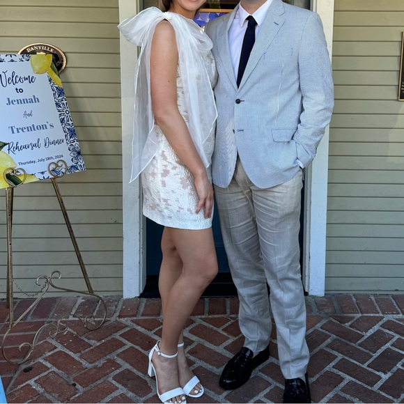 Revolve x ELLIATT White Bridal Dress - Picture 4 of 5